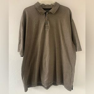 Gary Player Golf Polo Shirt Mens Size  XXL Moisture Wicking Cotton Black Gold